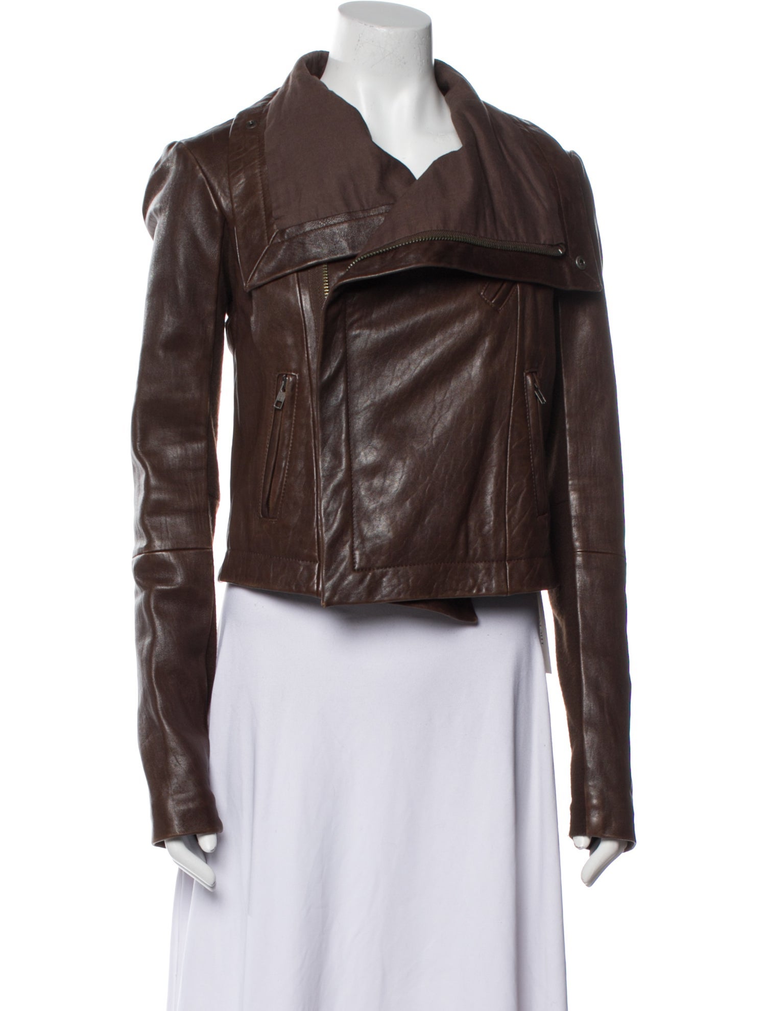 Veda Leather Biker Jacket