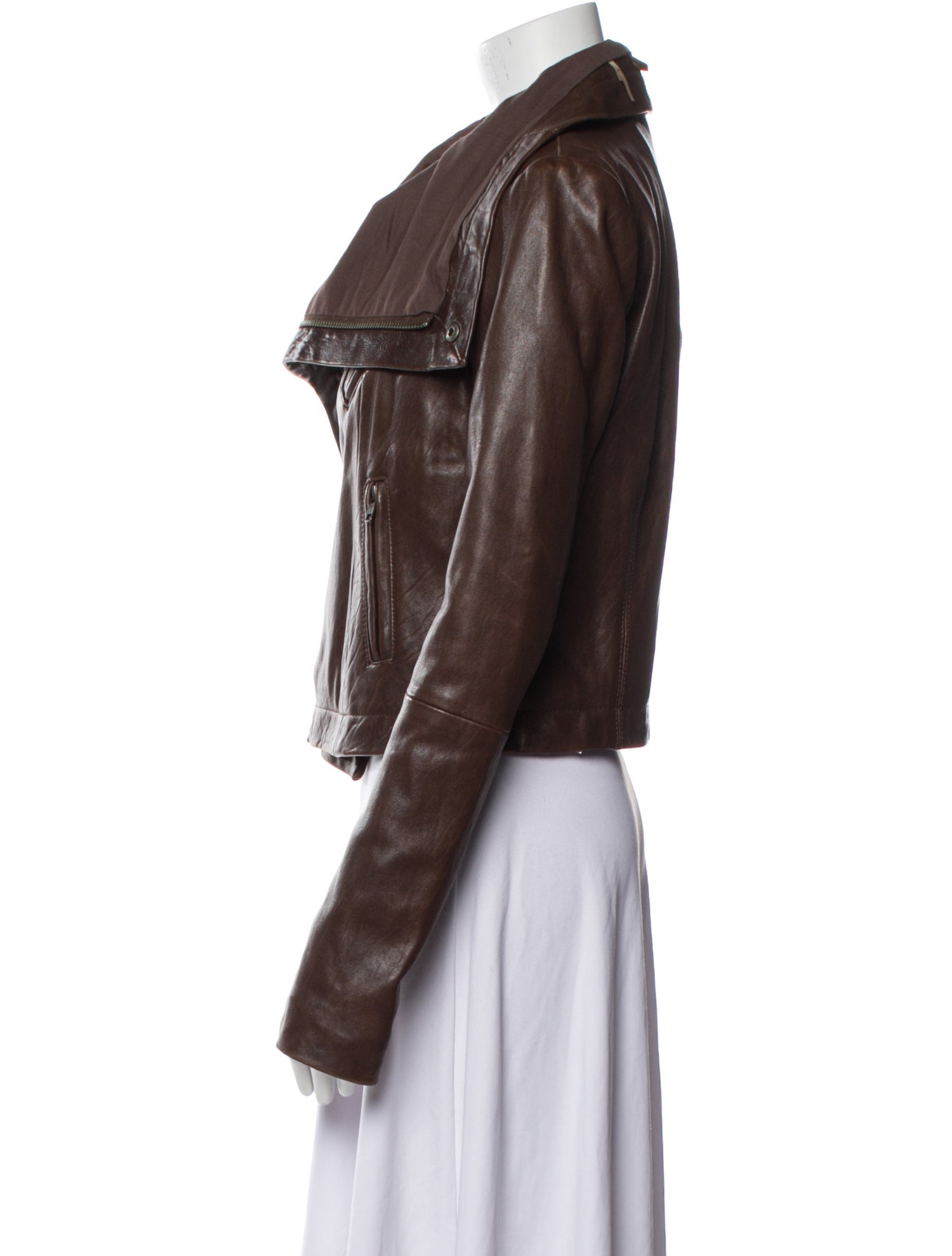 Veda Leather Biker Jacket