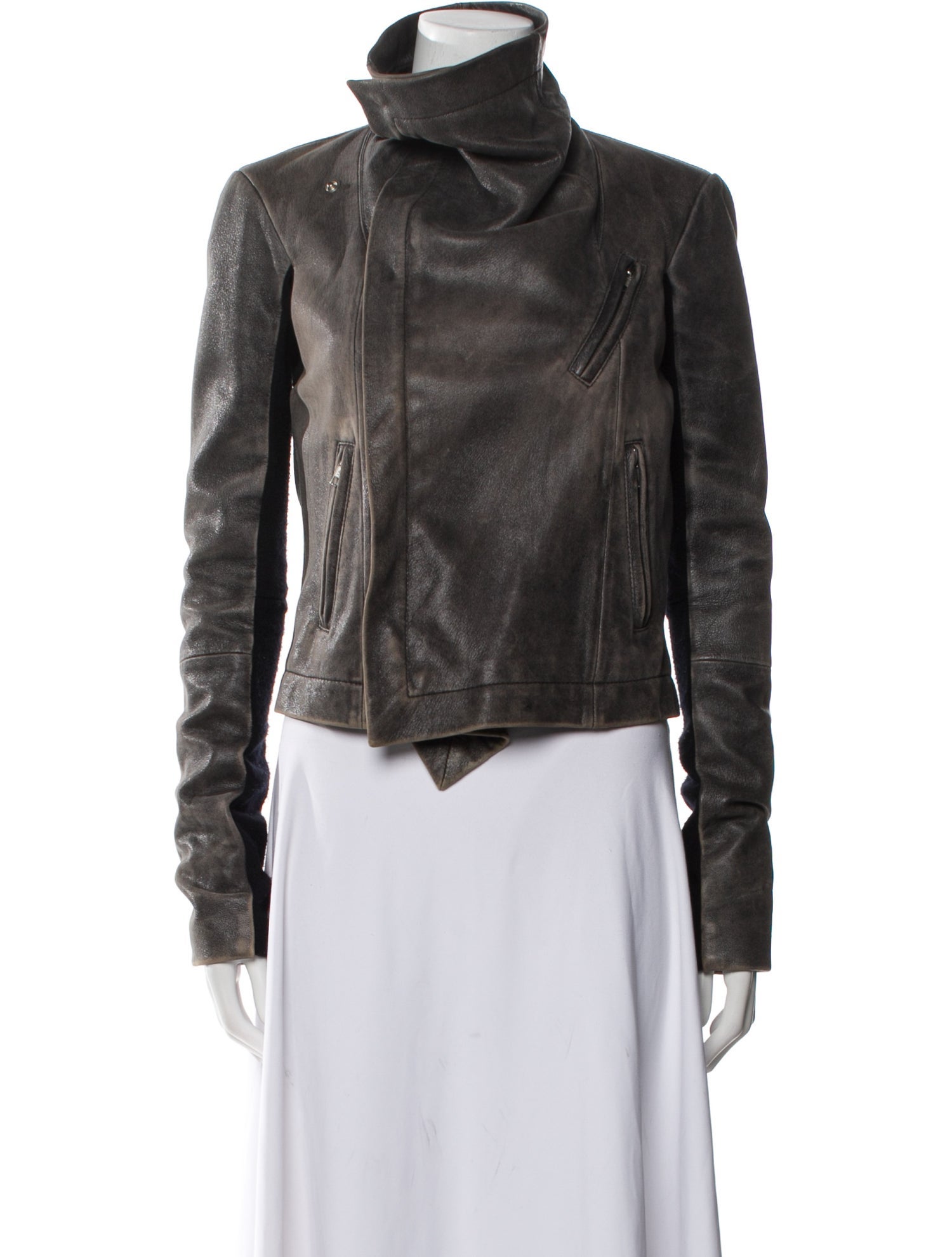 Veda Leather Biker Jacket
