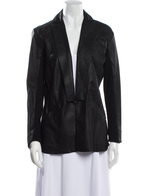 Veda Leather Evening Jacket