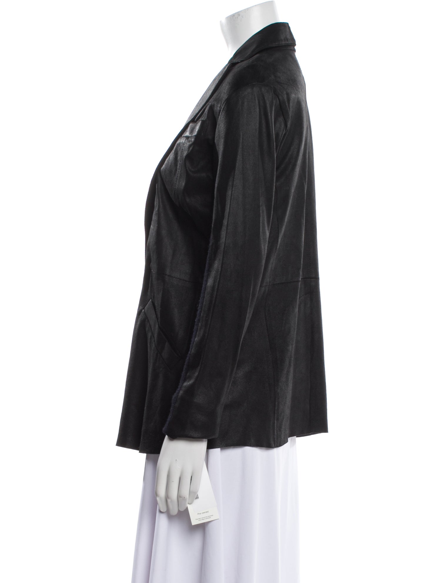 Veda Leather Evening Jacket