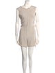 Veda Linen Scoop Neck Romper