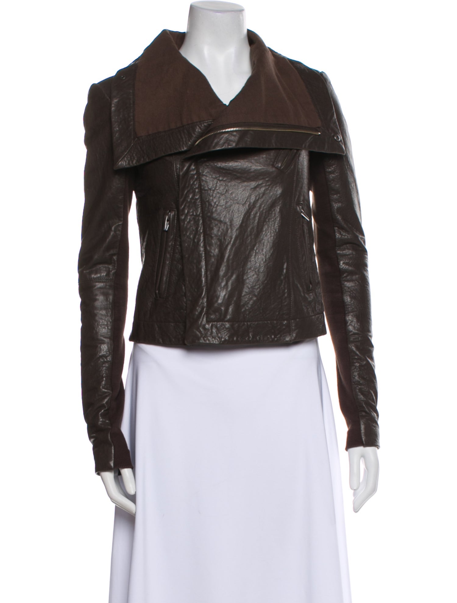 Veda Leather Biker Jacket