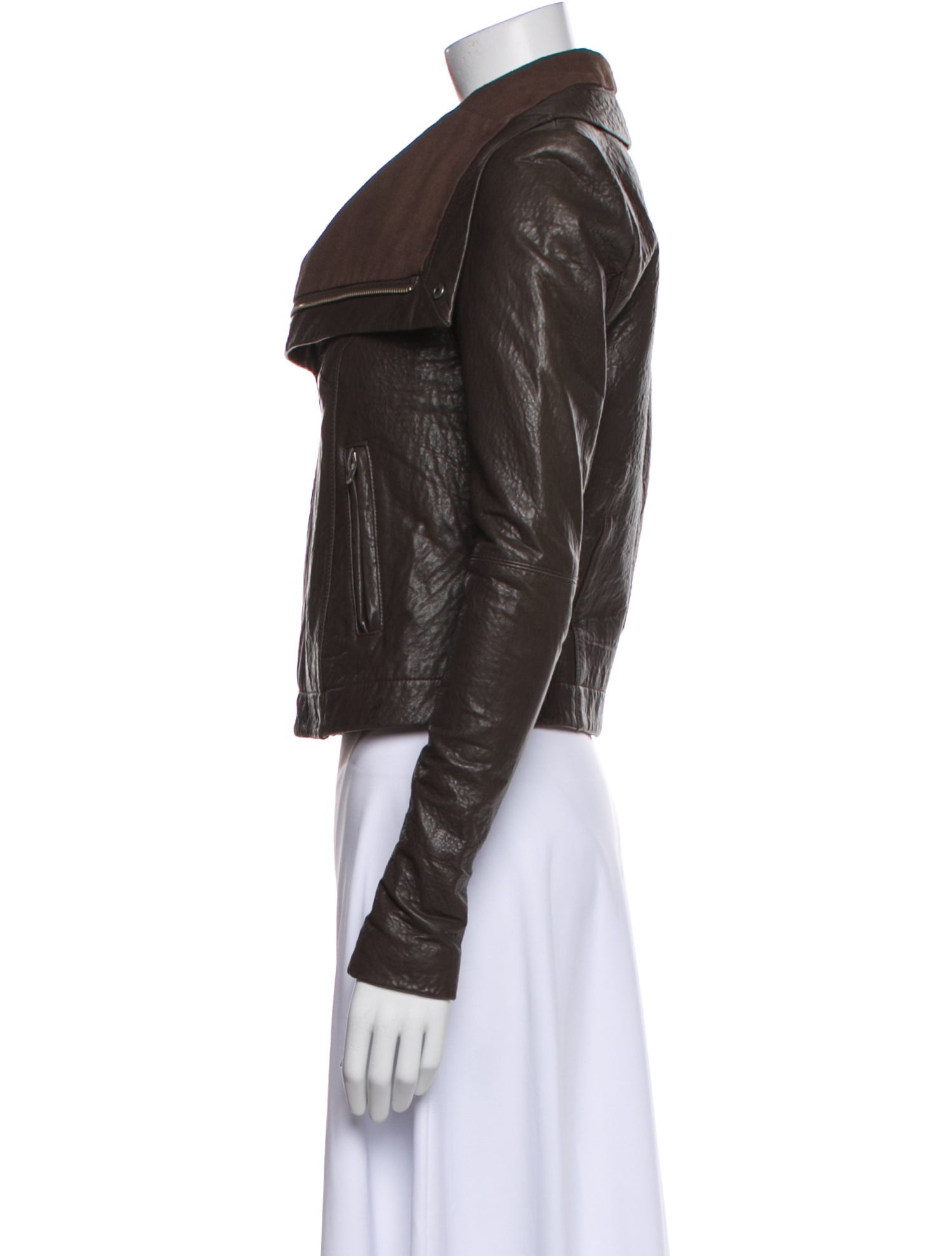 Veda Leather Biker Jacket