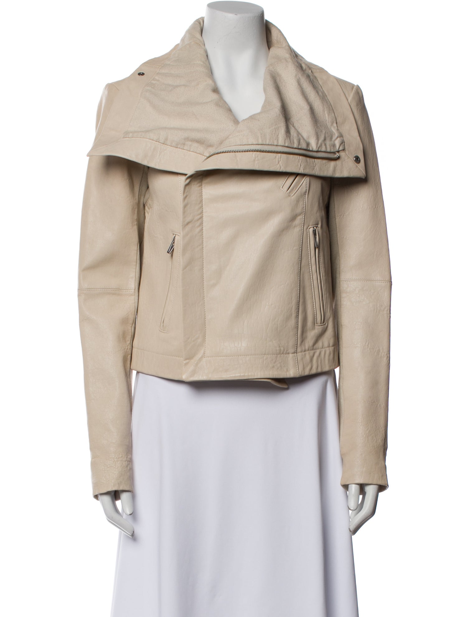 Veda Leather Biker Jacket