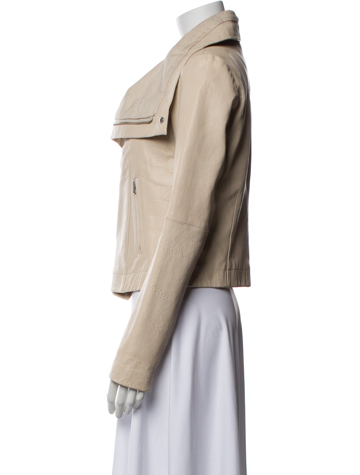 Veda Leather Biker Jacket