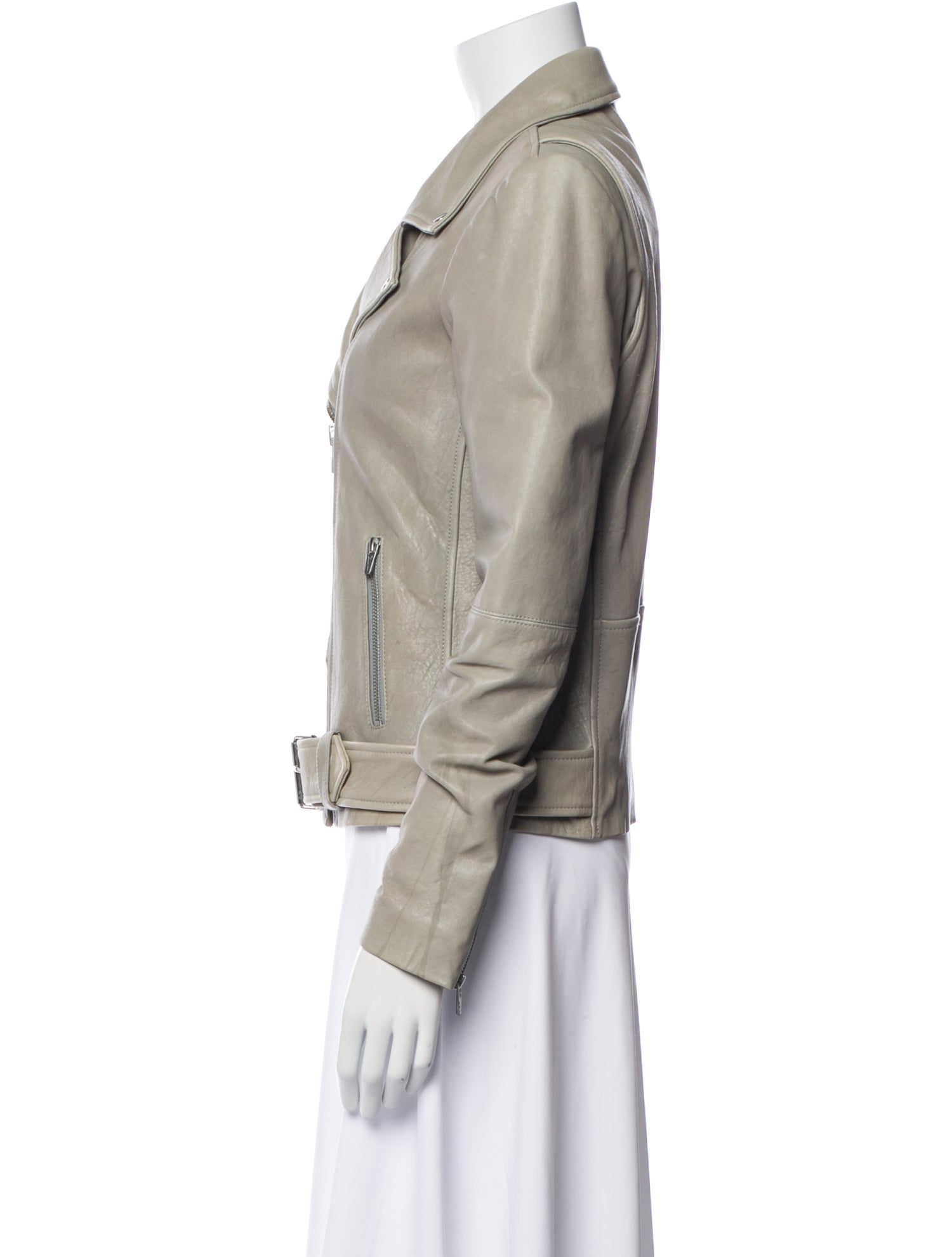 Veda Leather Biker Jacket