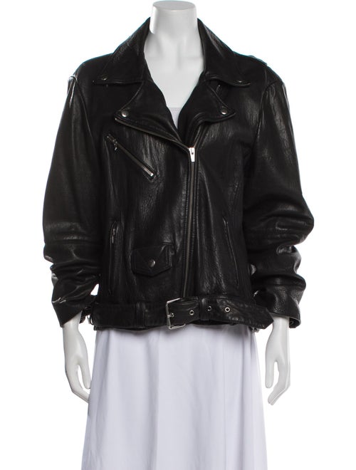 Veda Leather Biker Jacket