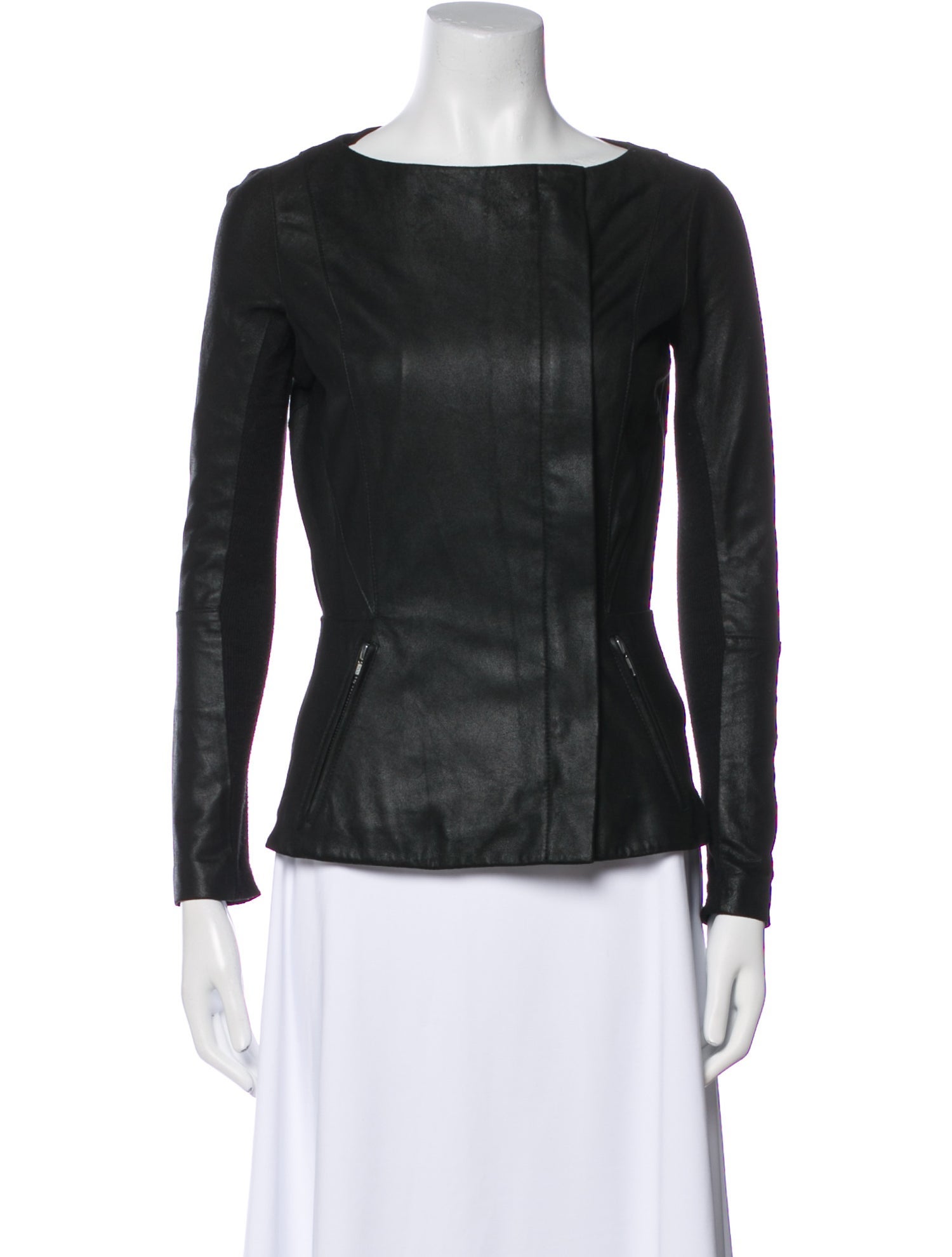 Veda Leather Biker Jacket