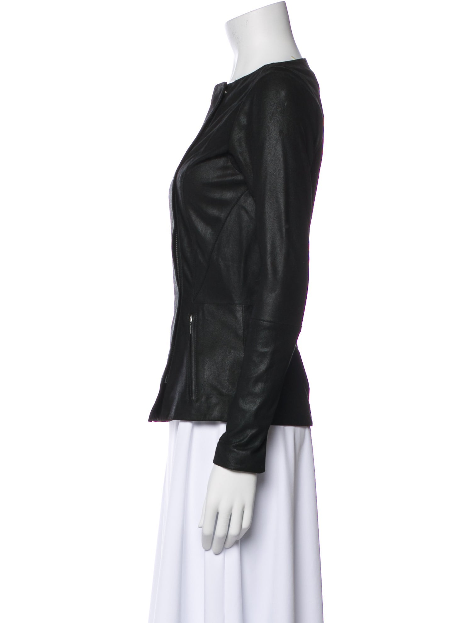 Veda Leather Biker Jacket