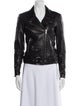 Veda Lamb Leather Biker Jacket
