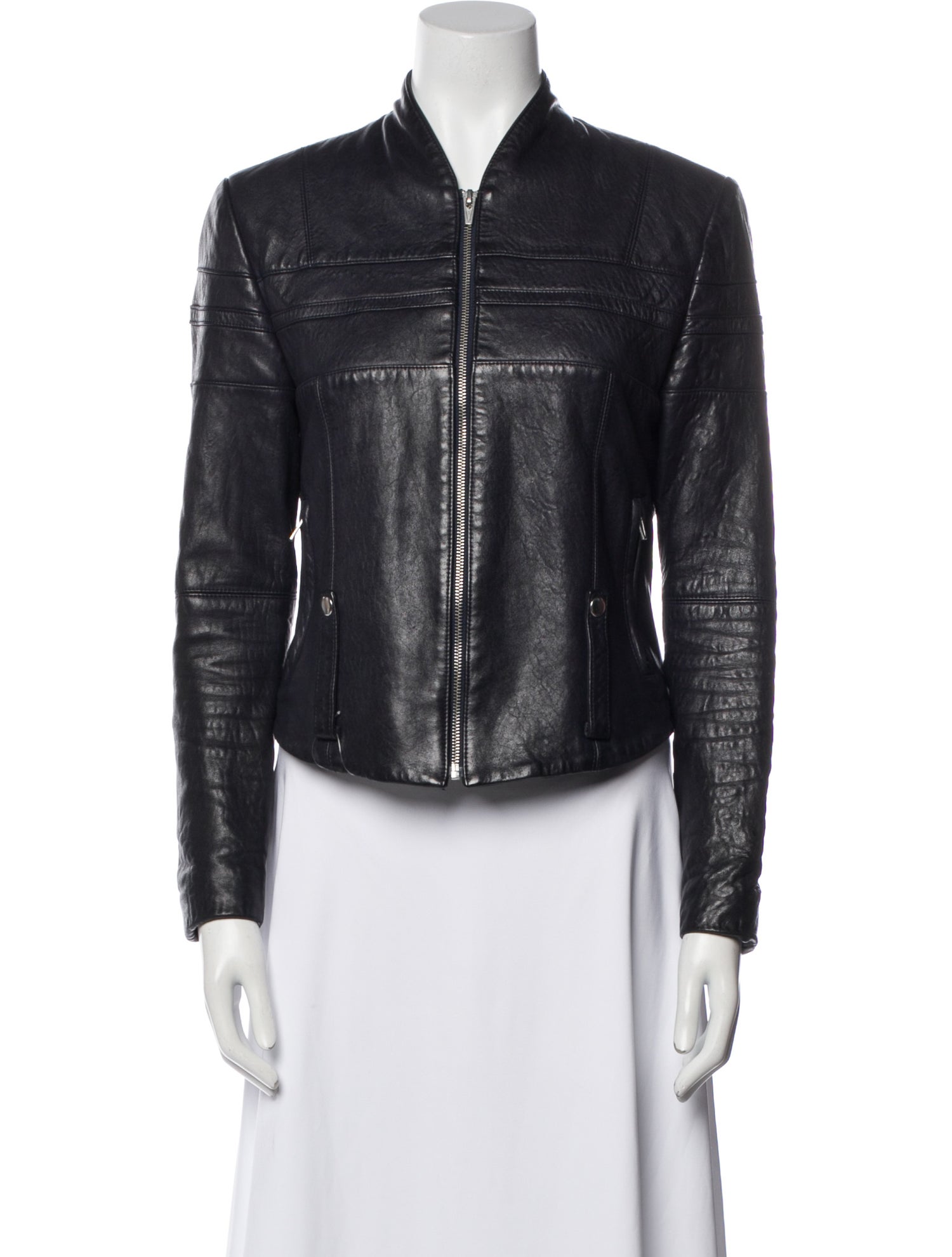 Veda Leather Biker Jacket