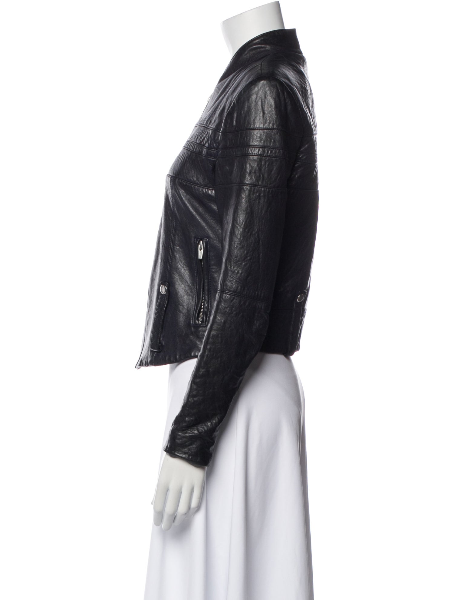 Veda Leather Biker Jacket