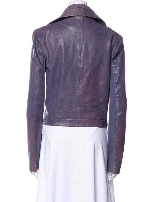 Veda Lamb Leather Biker Jacket