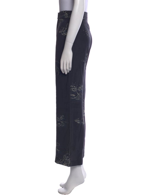 Veda Silk Wide Leg Pants