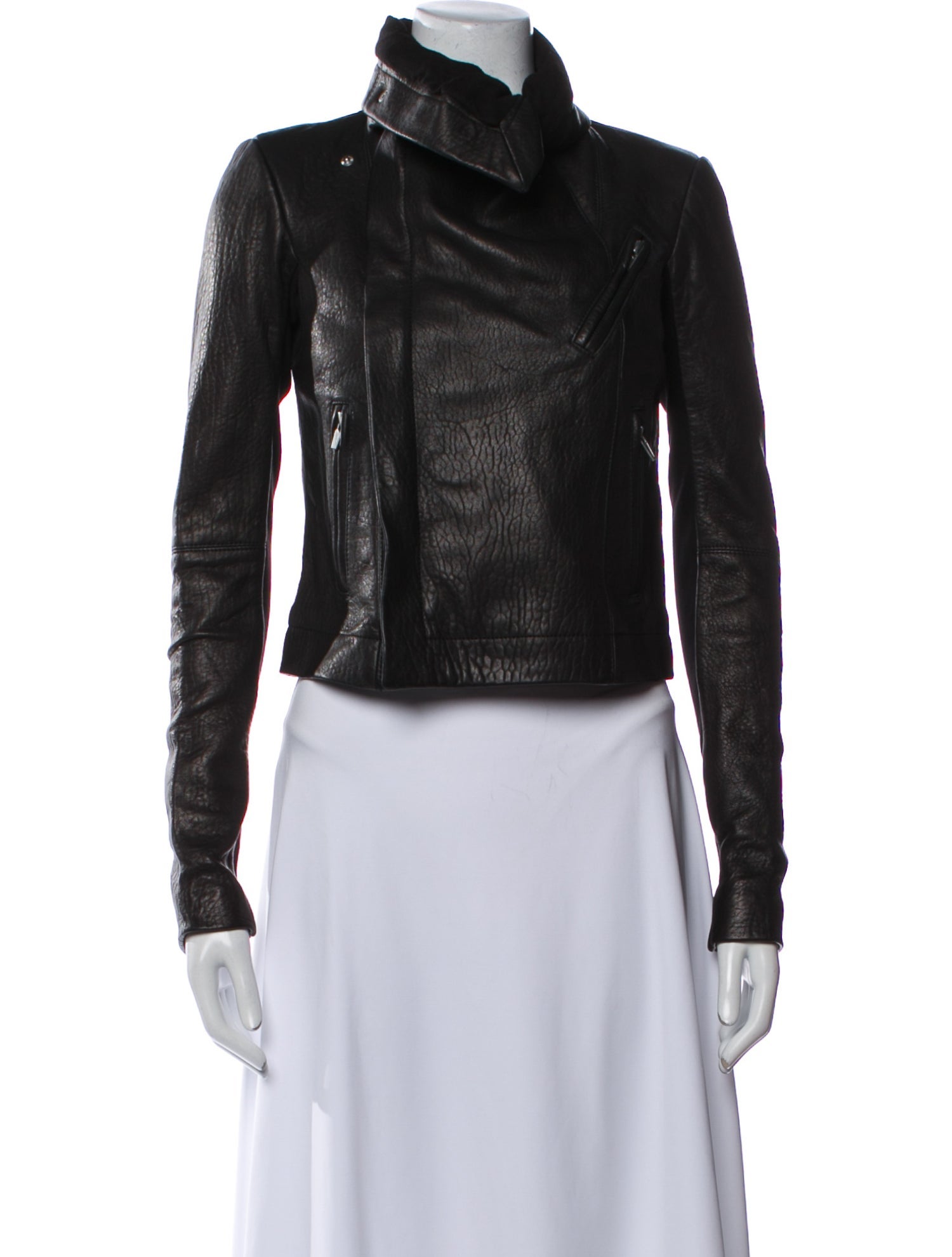 Veda Leather Biker Jacket