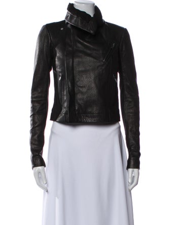Veda Leather Biker Jacket