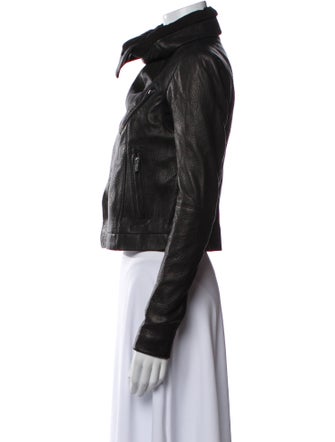 Veda Leather Biker Jacket