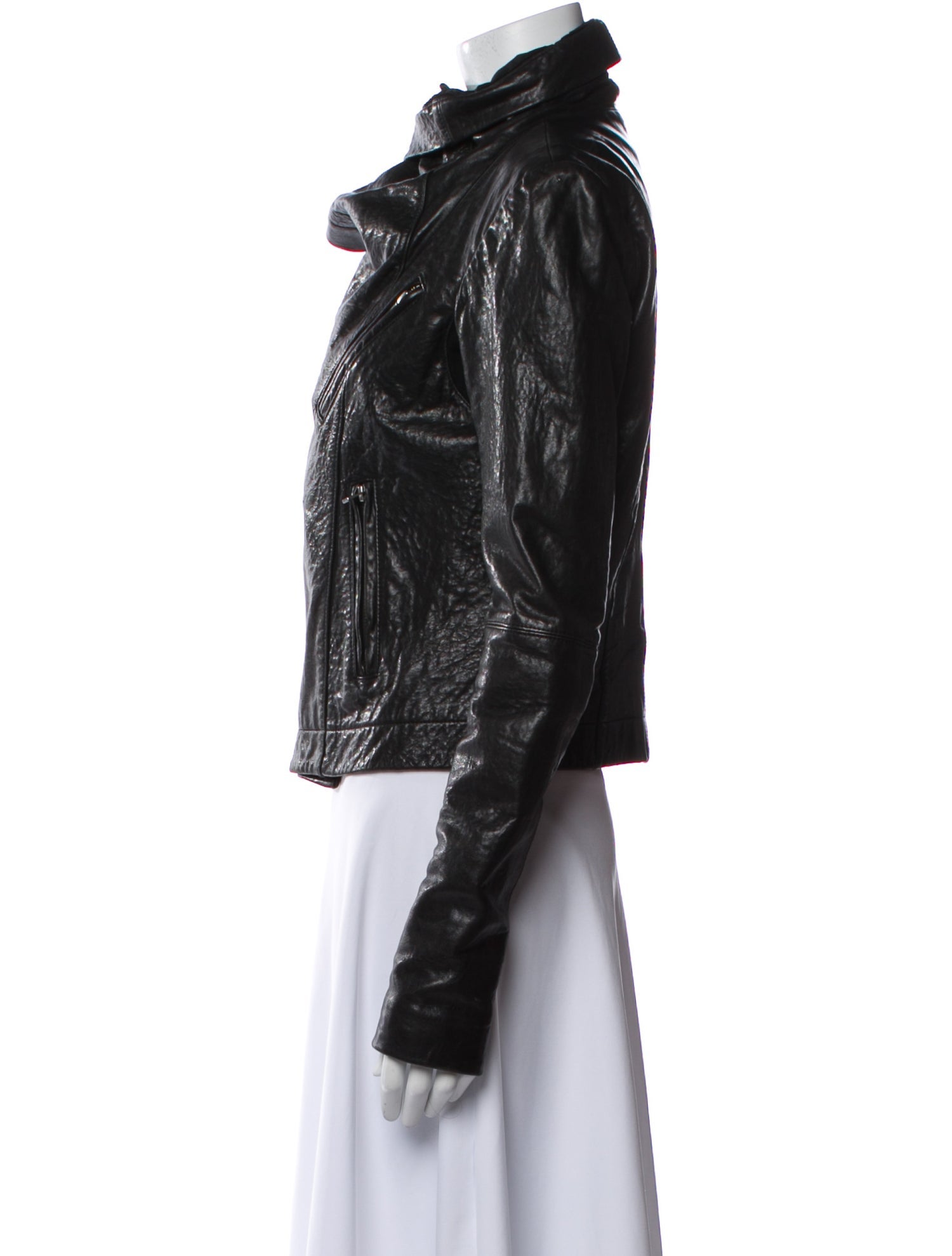 Veda Leather Biker Jacket