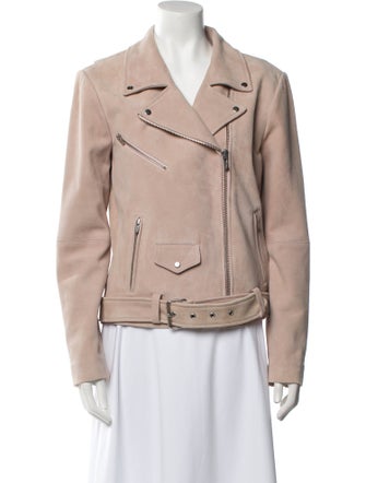 Veda Suede Biker Jacket