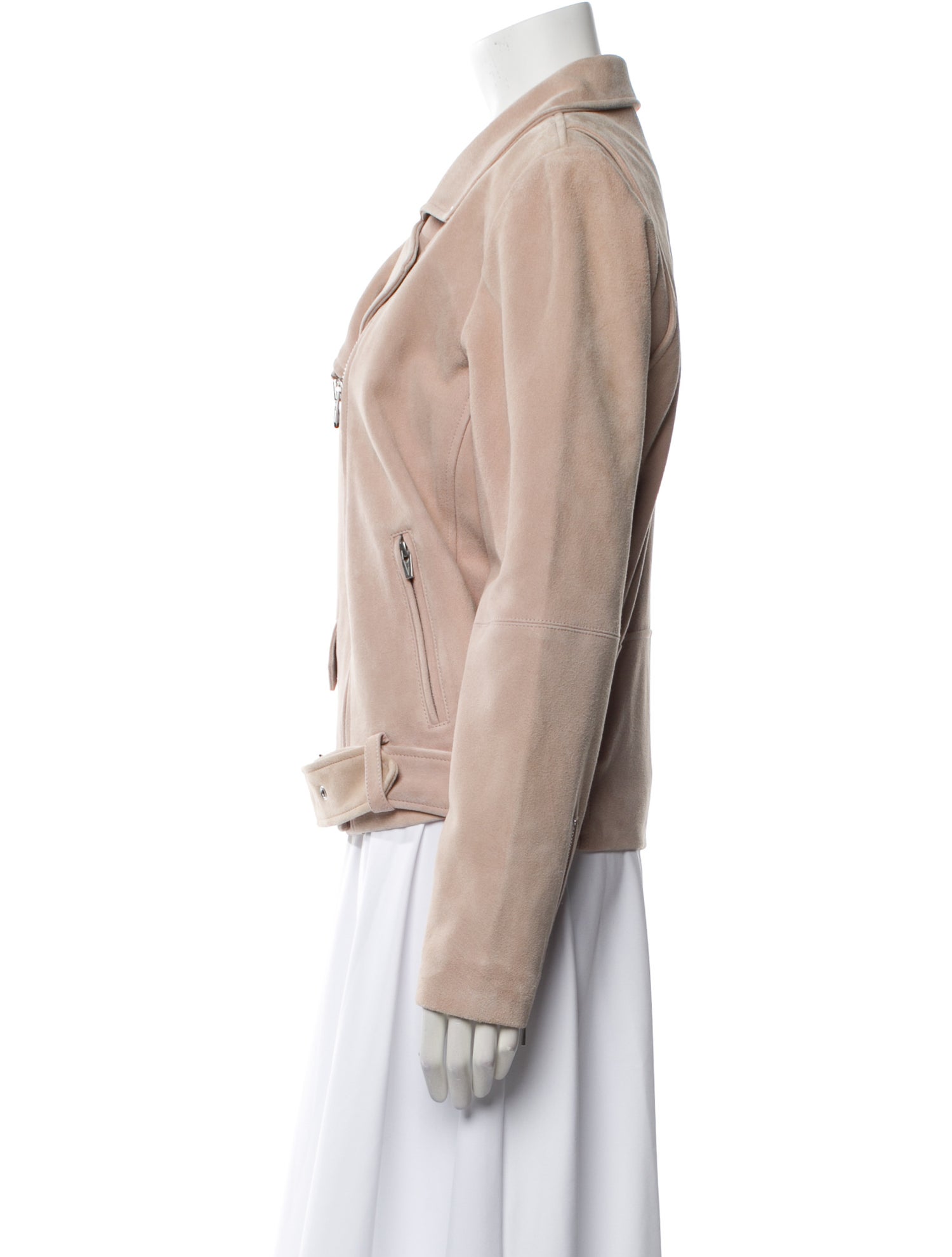 Veda Suede Biker Jacket