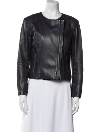 Veda Leather Biker Jacket