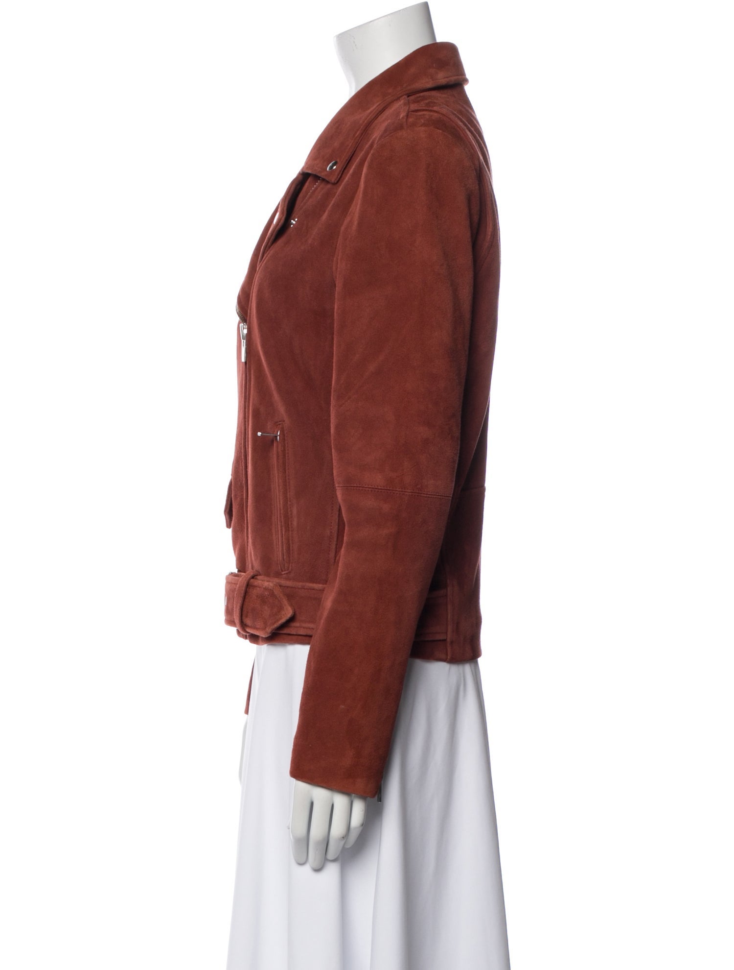 Veda Suede Biker Jacket