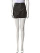 Veda Leather Mini Shorts