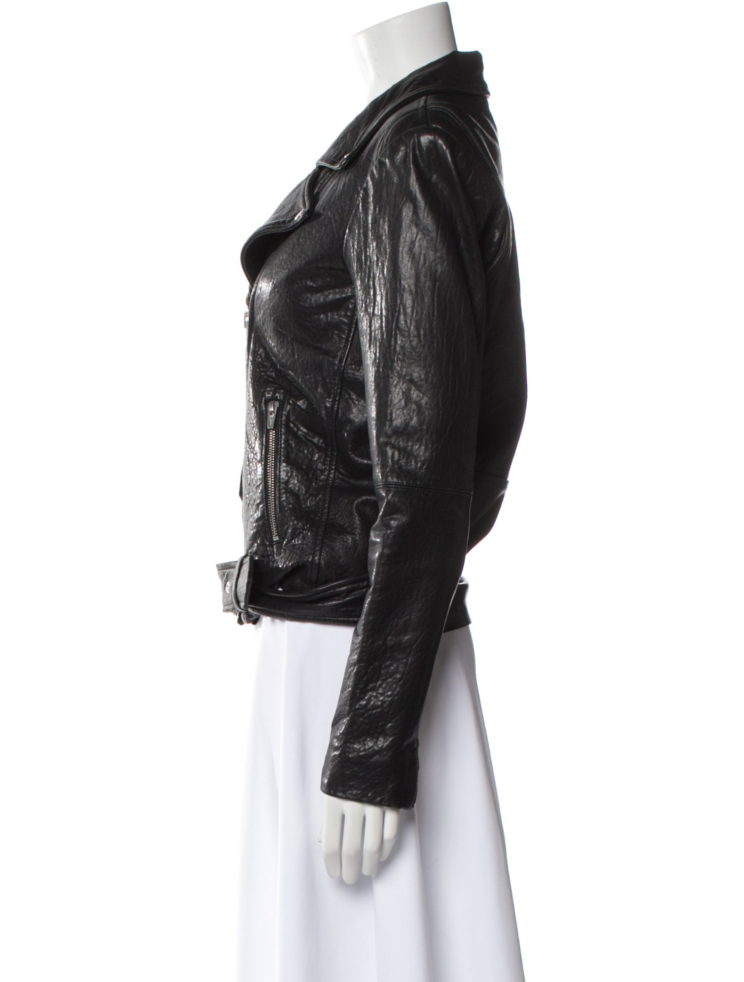 Veda Leather Biker Jacket