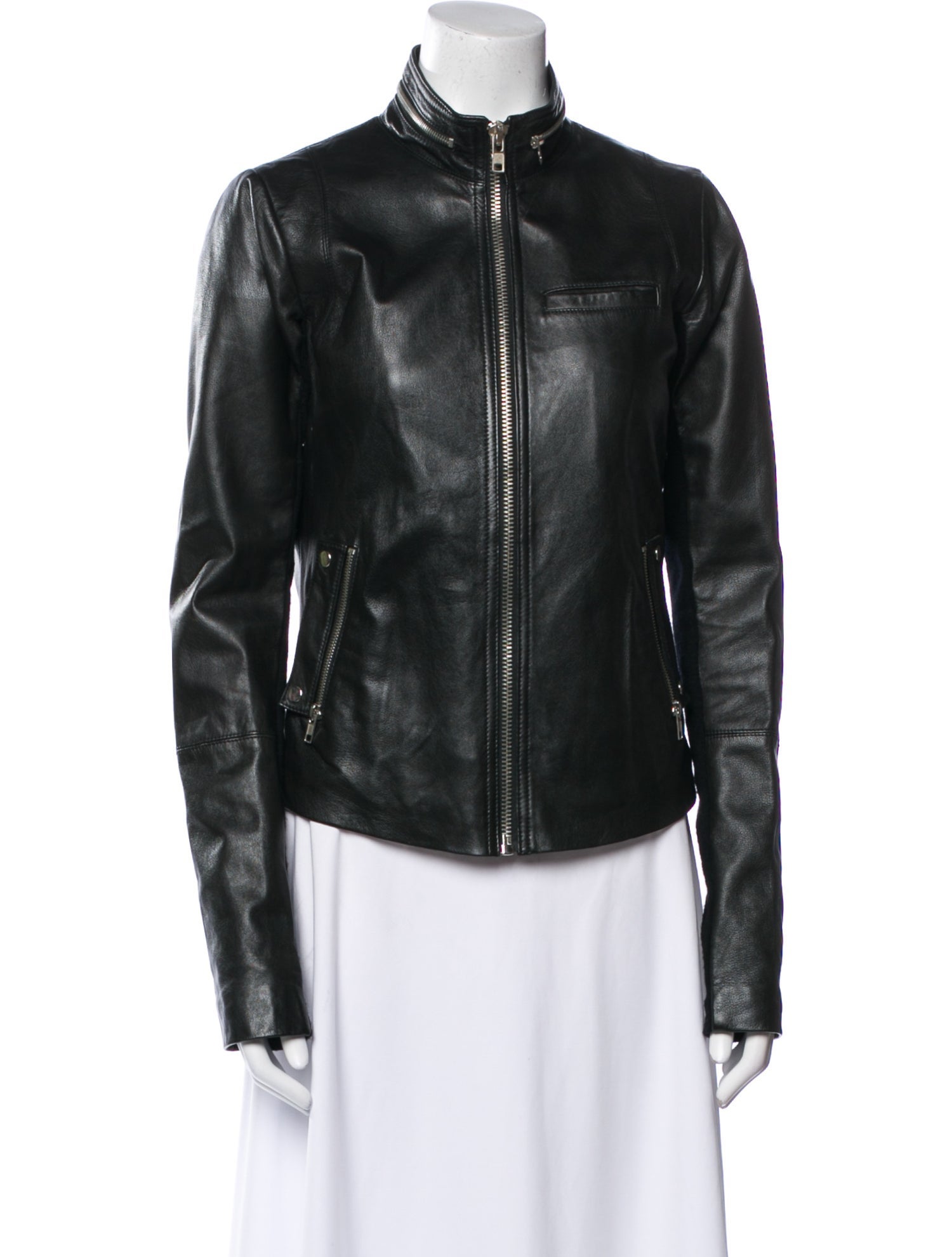 Veda Leather Biker Jacket