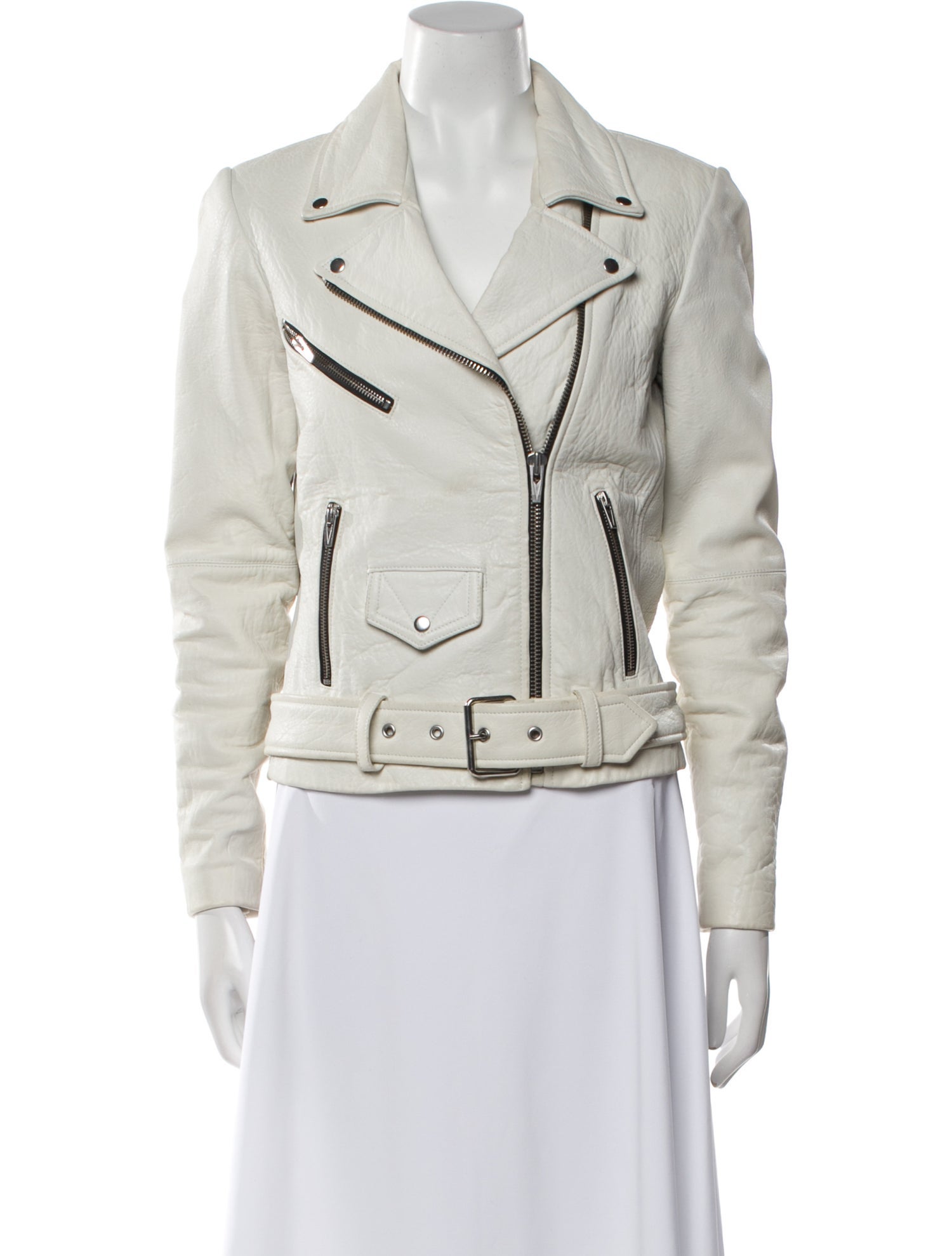 Veda Leather Biker Jacket