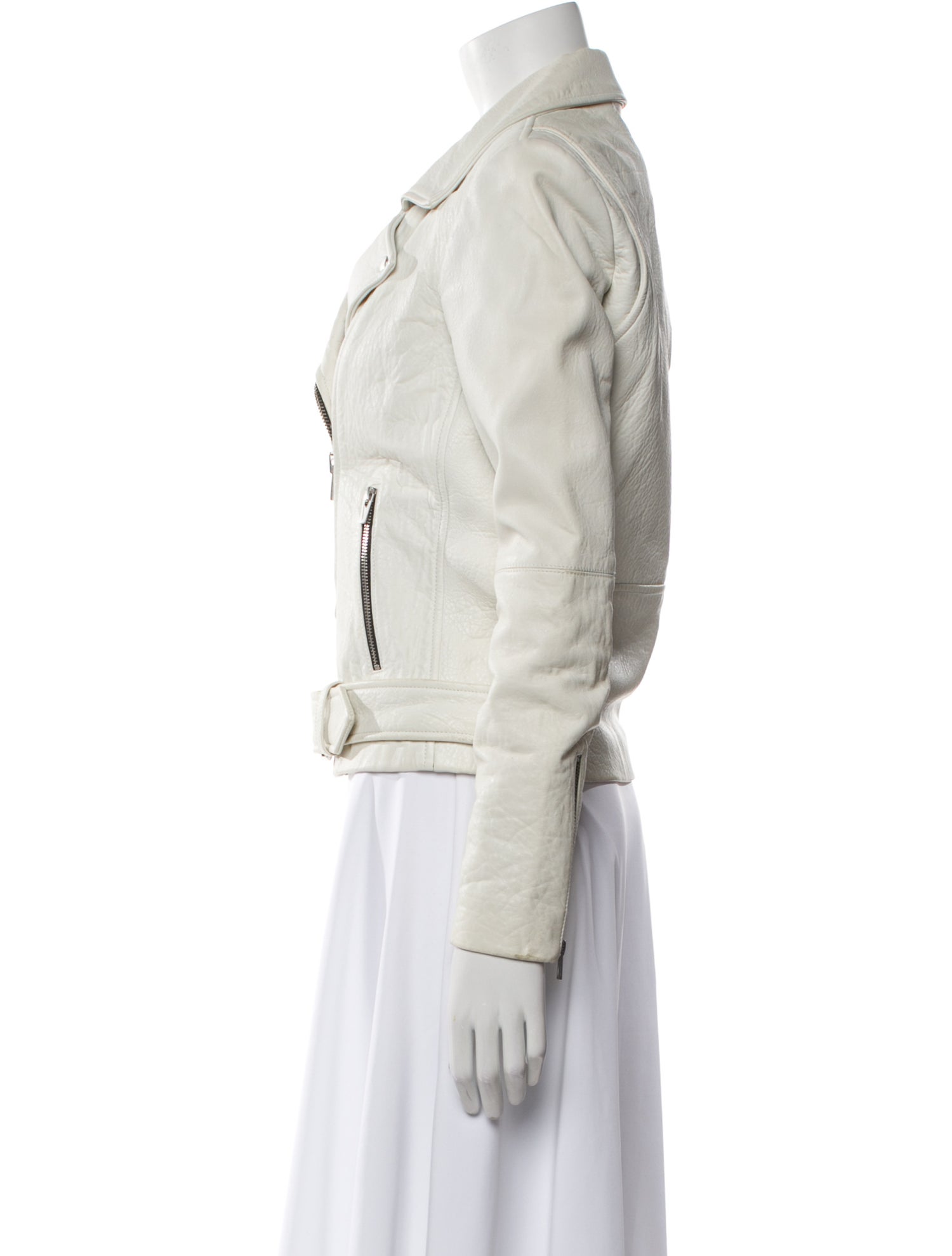 Veda Leather Biker Jacket