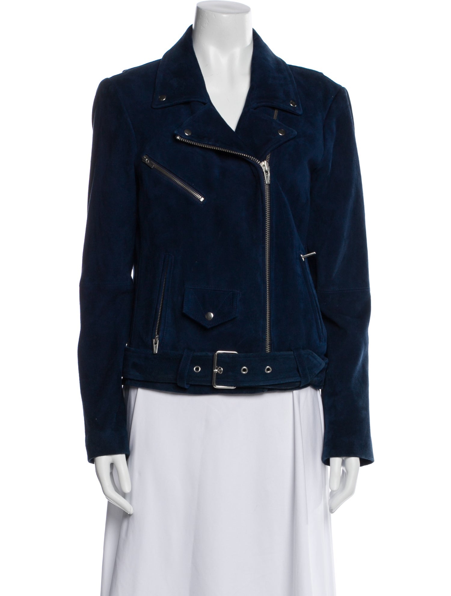 Veda Suede Biker Jacket