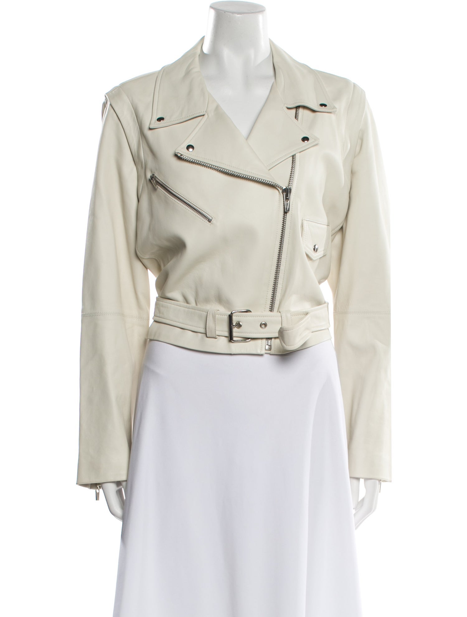 Veda Leather Biker Jacket