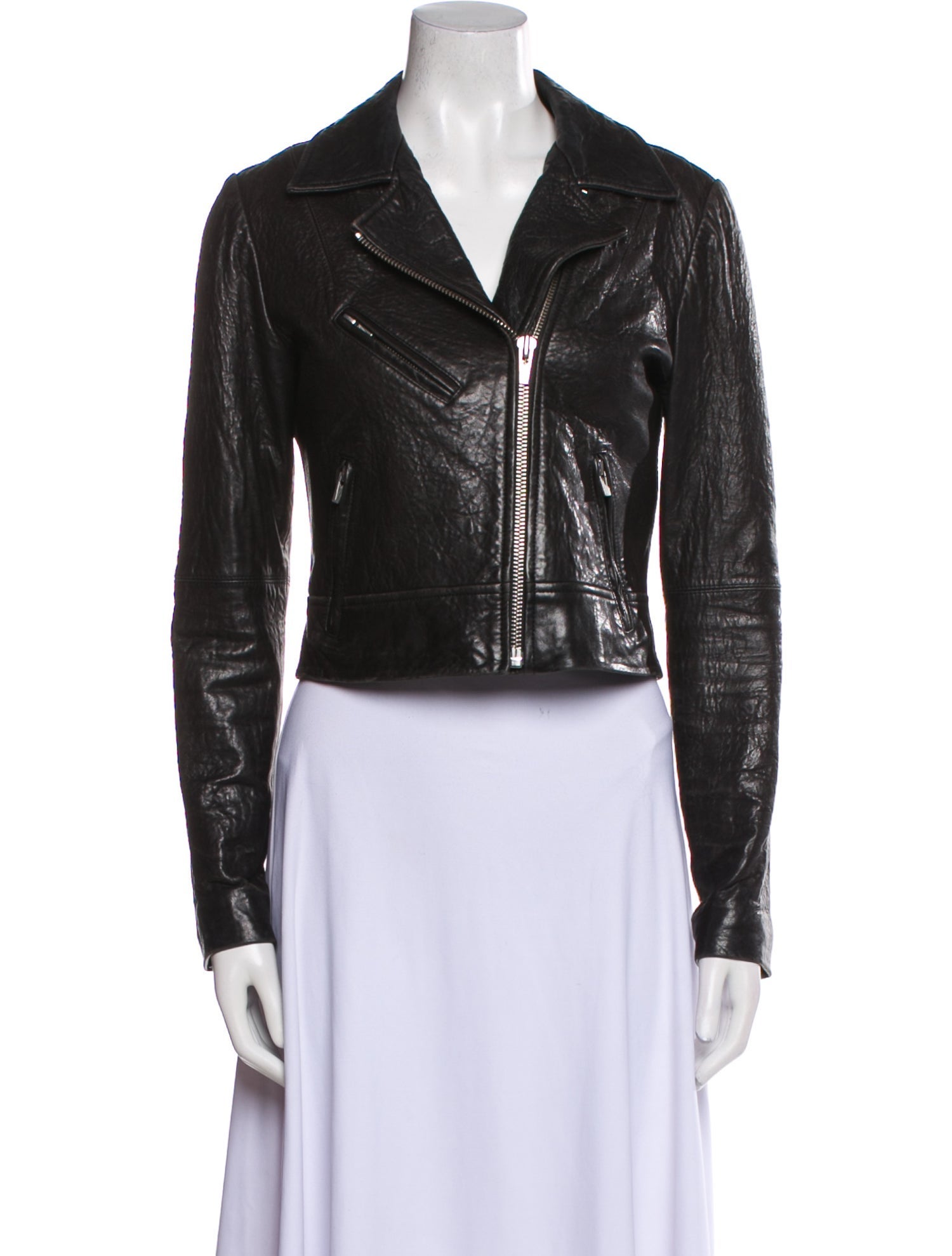 Veda Leather Biker Jacket