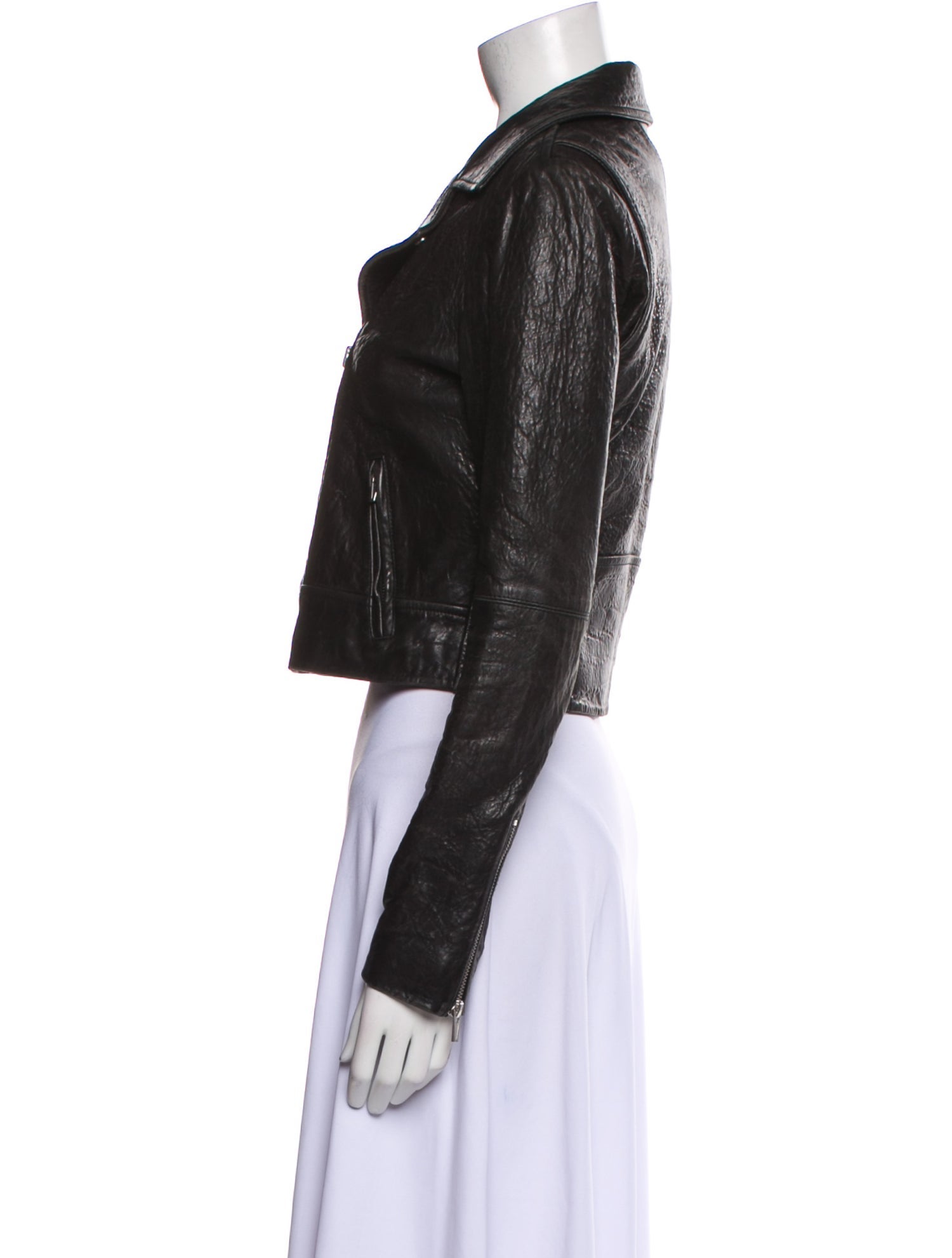 Veda Leather Biker Jacket