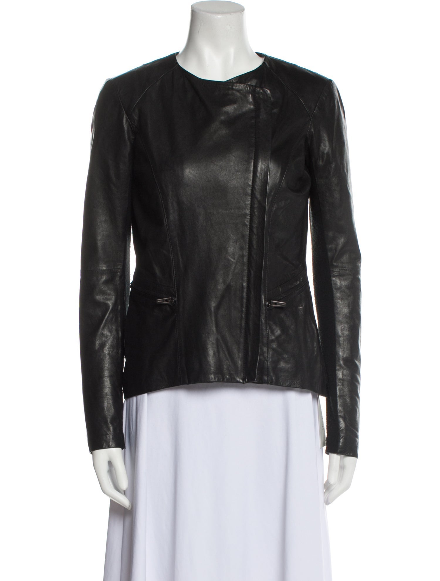Veda Leather Biker Jacket