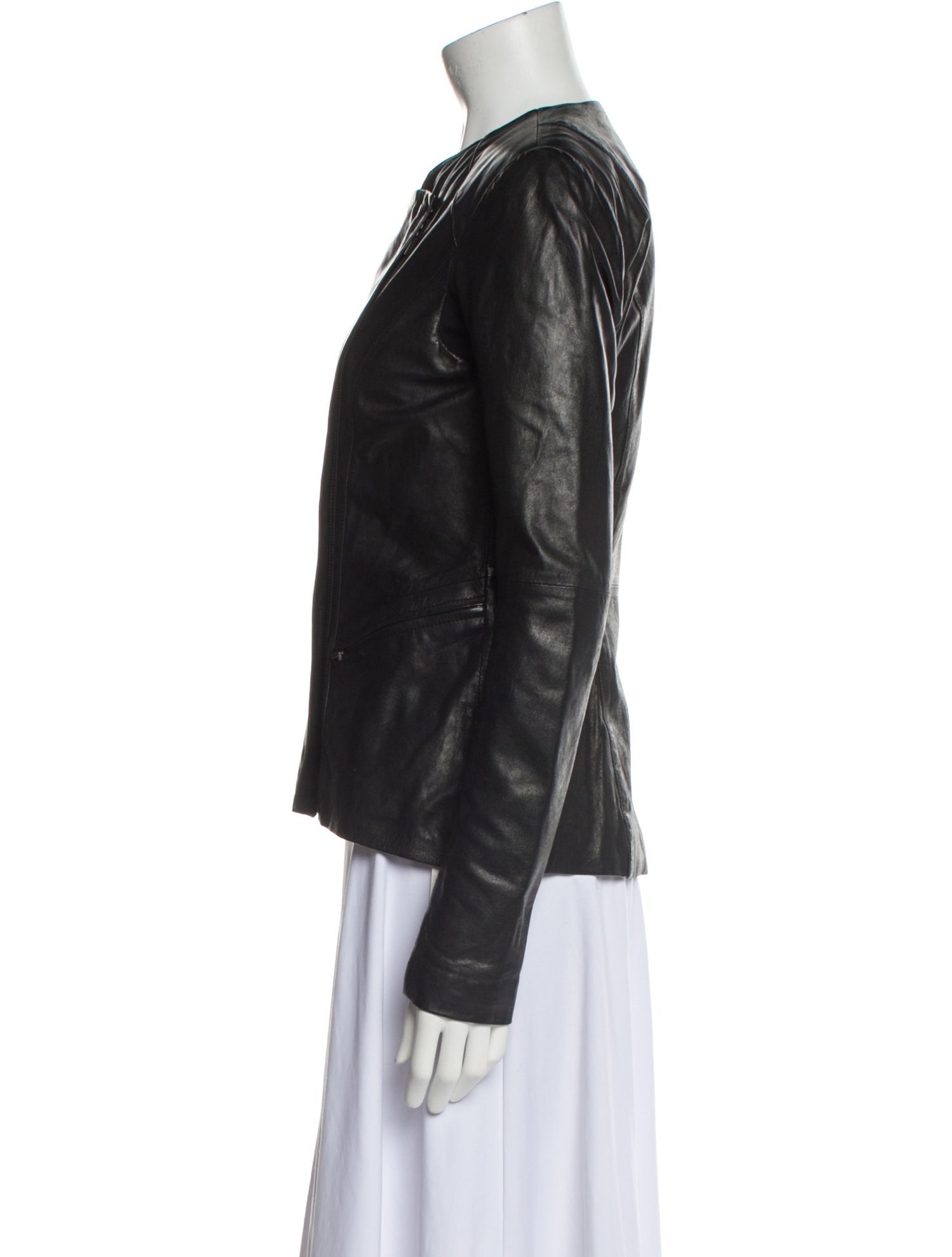 Veda Leather Biker Jacket