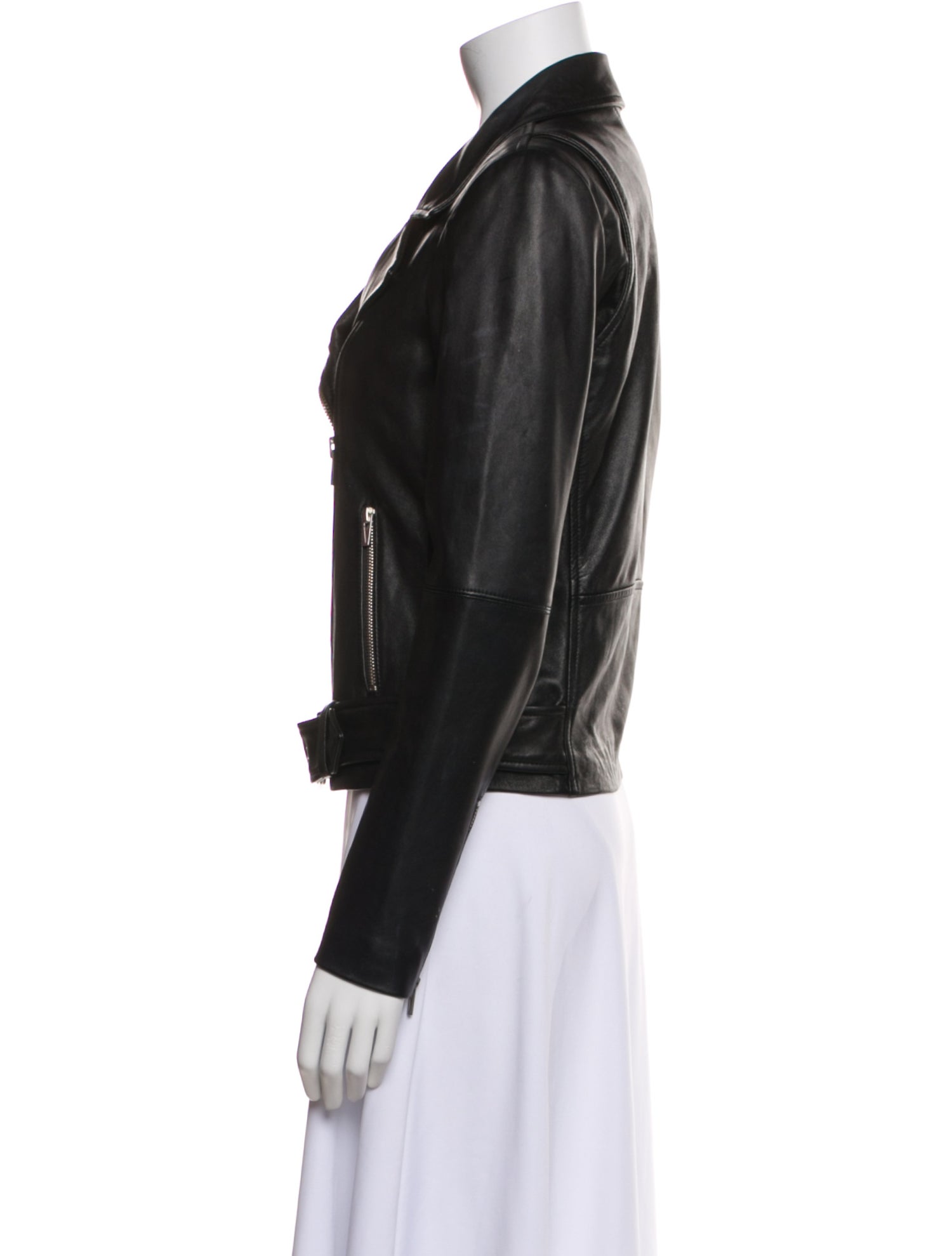 Veda Leather Biker Jacket