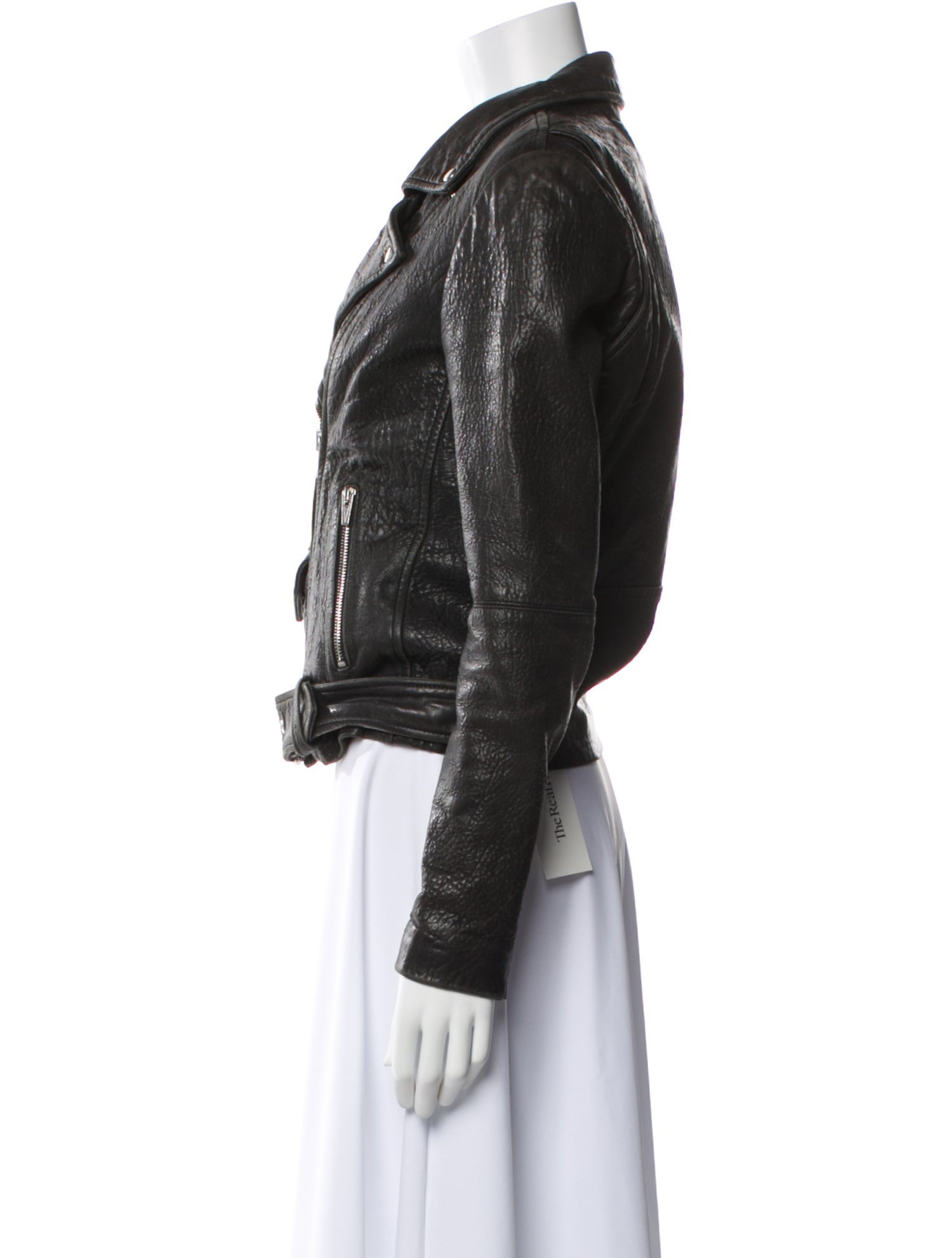 Veda Leather Biker Jacket