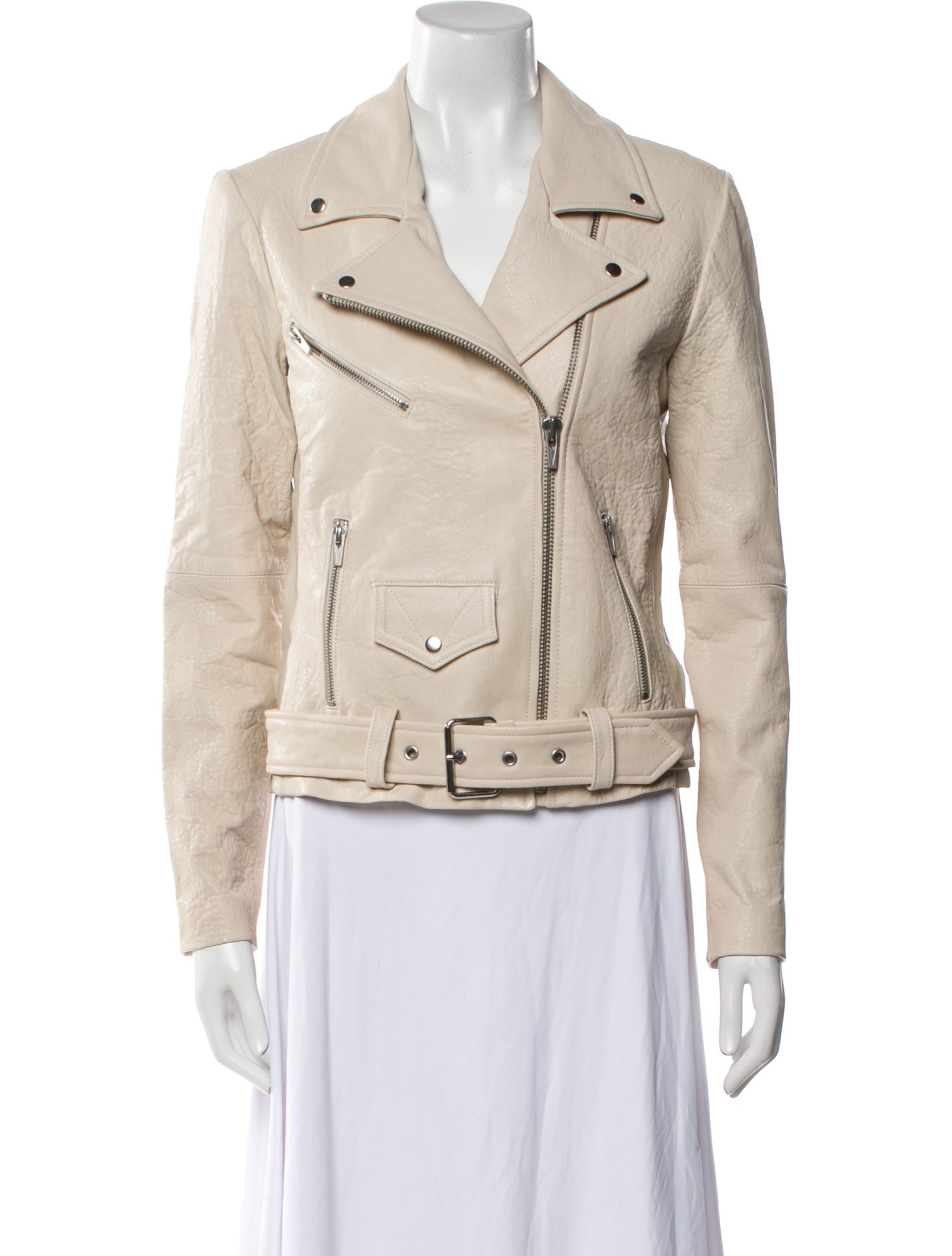 Veda Leather Biker Jacket