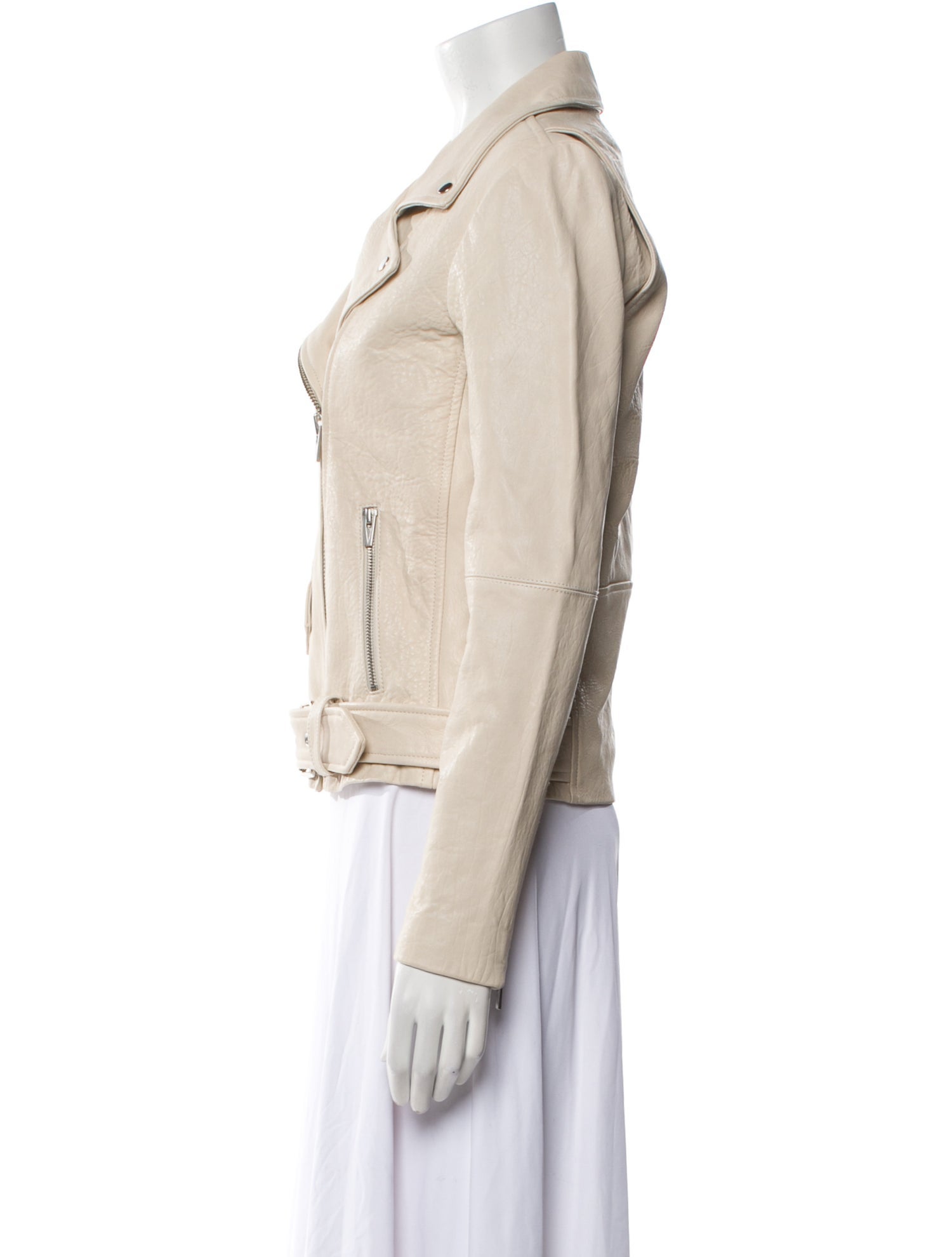 Veda Leather Biker Jacket