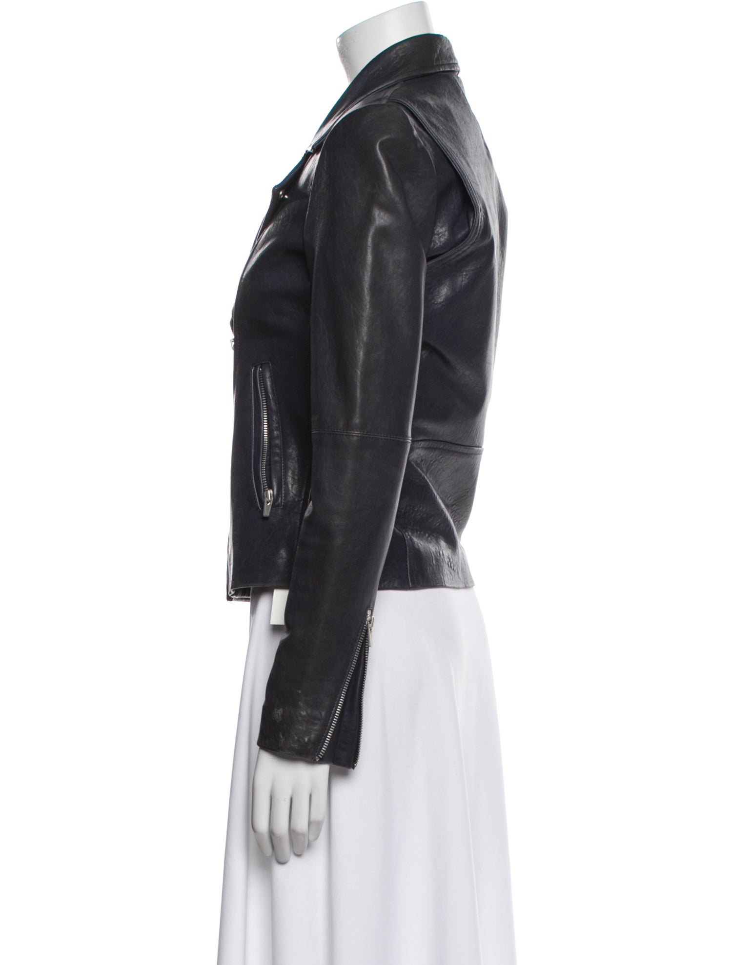 Veda Leather Biker Jacket
