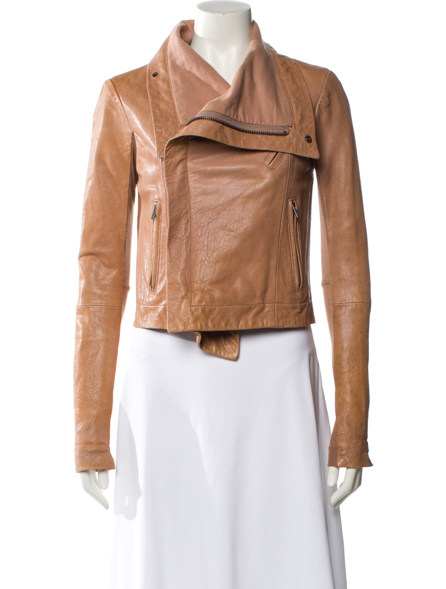 Veda Leather Biker Jacket