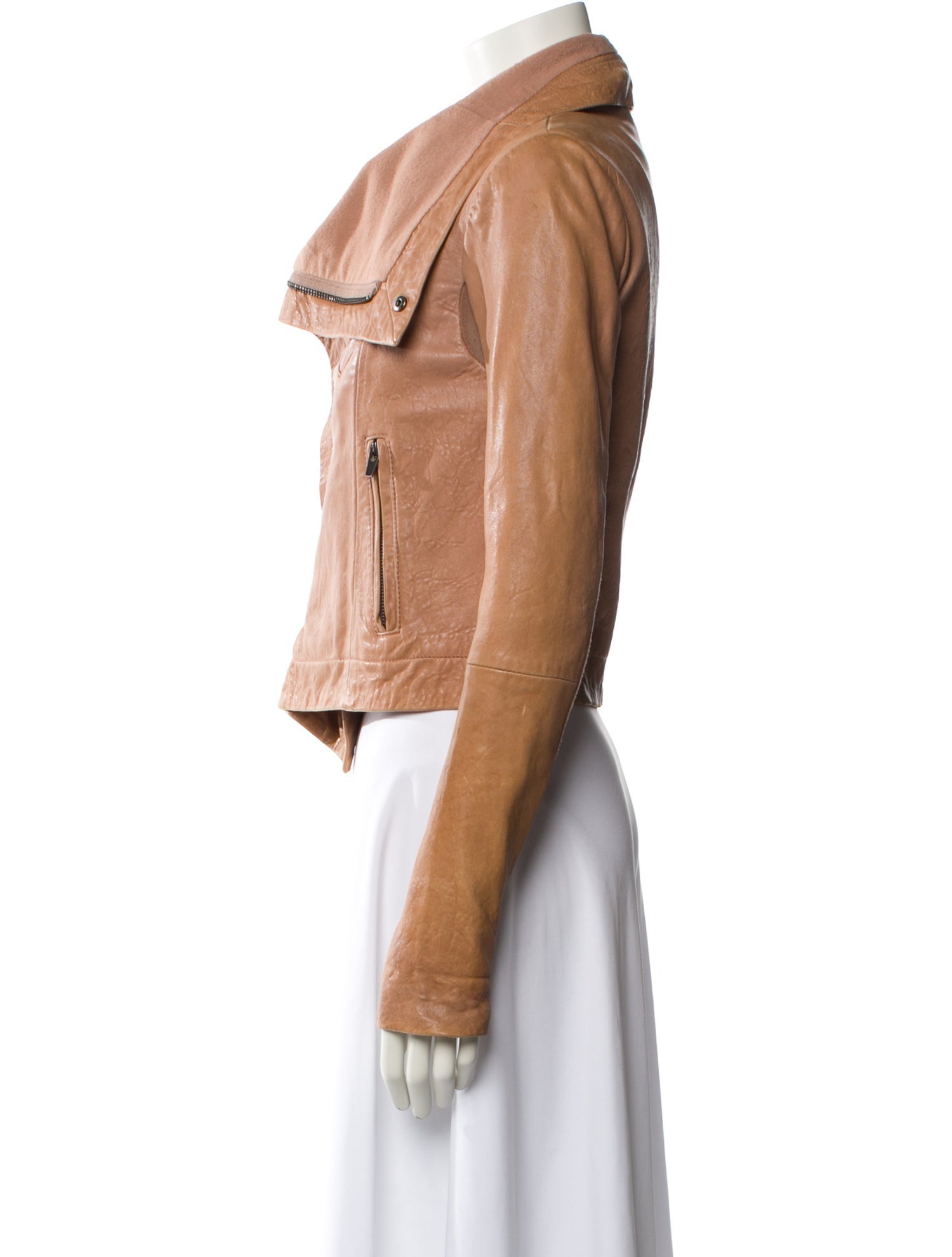 Veda Leather Biker Jacket