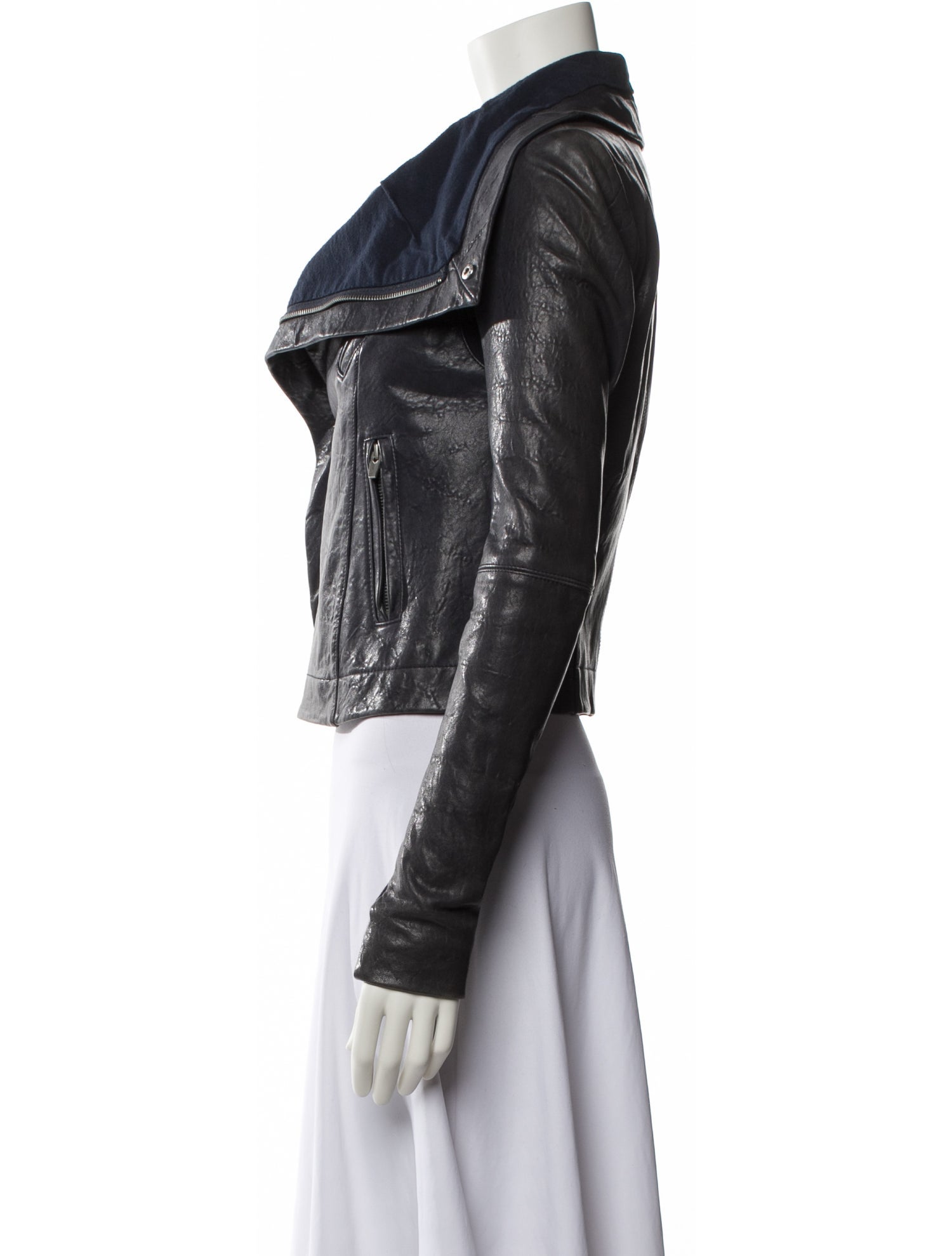 Veda Leather Biker Jacket