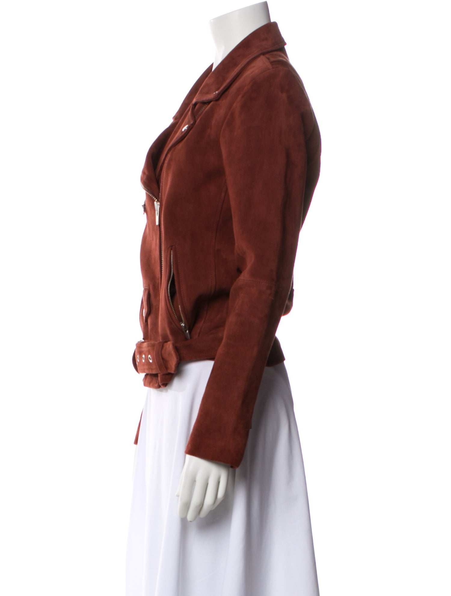 Veda Suede Biker Jacket