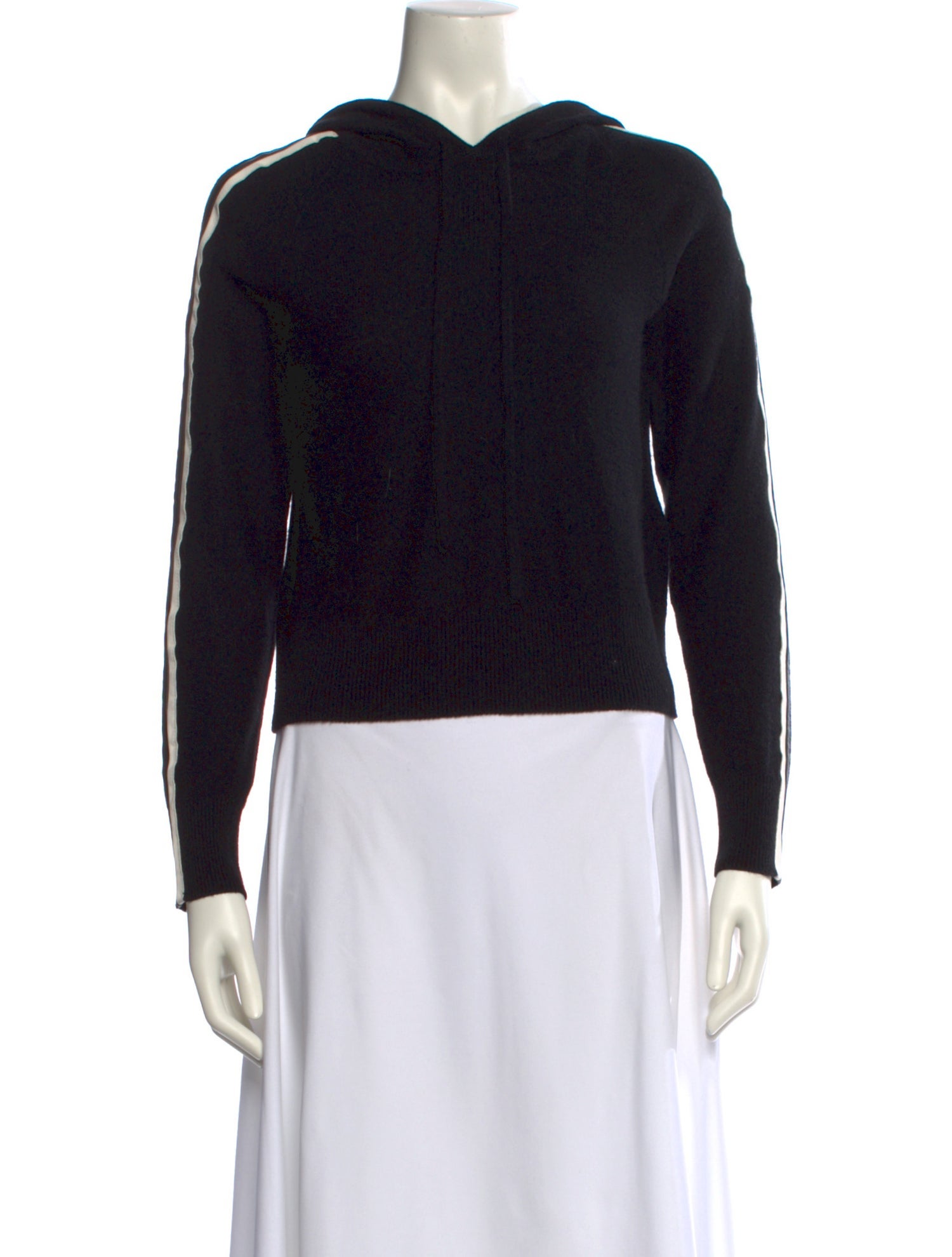 Veda Cashmere Colorblock Pattern Sweater