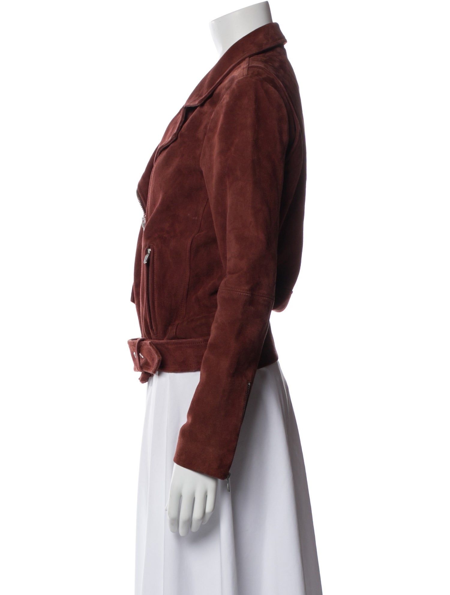 Veda Suede Biker Jacket