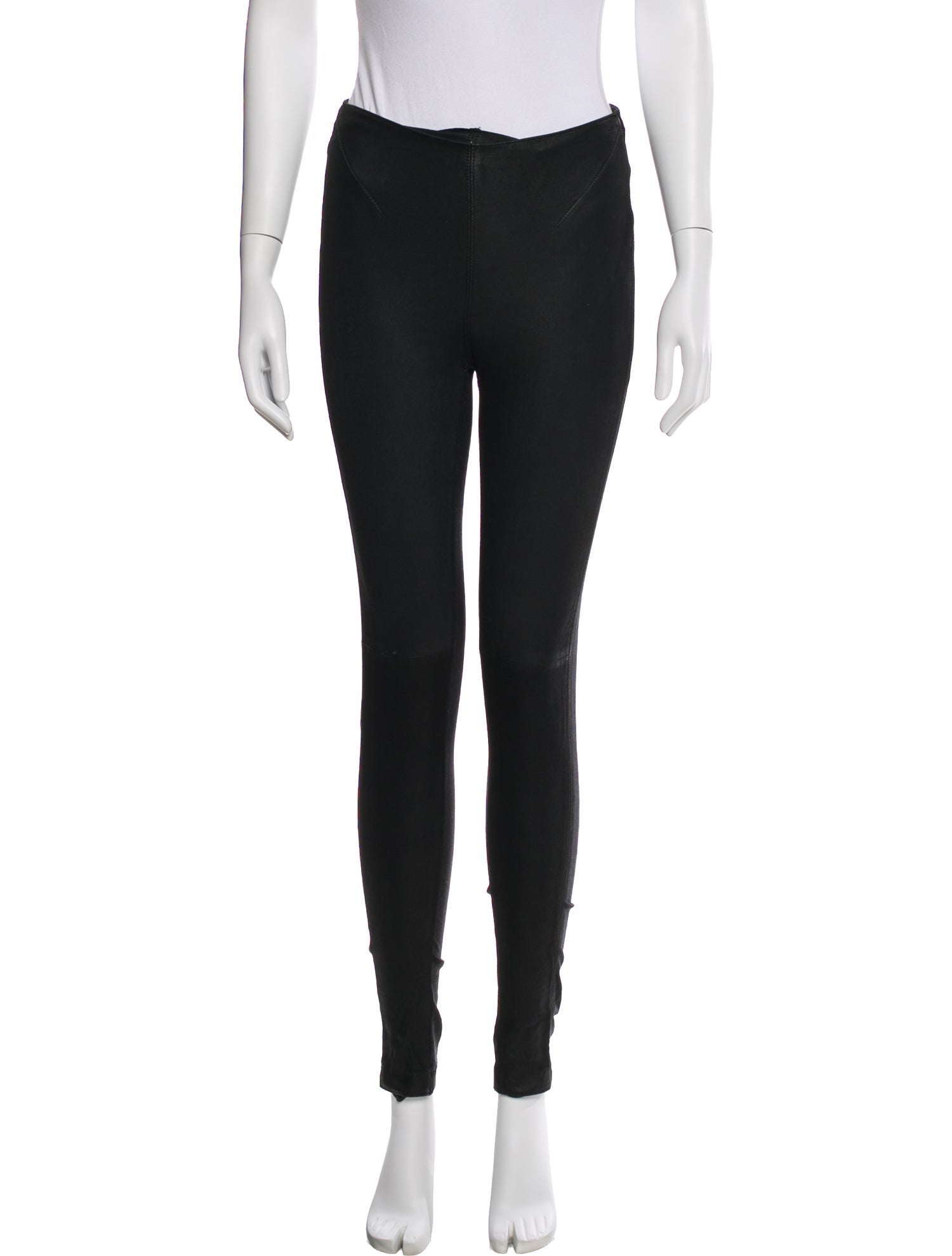 Veda Leather Skinny Leg Pants